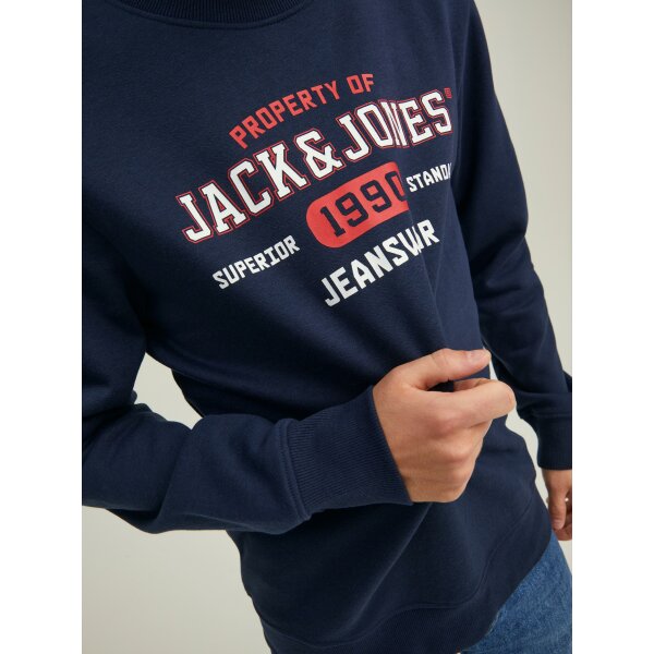 Ανδρική φούτερ JACK & JONES 12211549 Μπλέ - Image 7