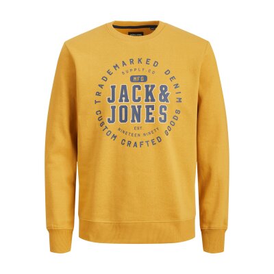 Ανδρική φούτερ JACK & JONES 12211549 Κίτρινο