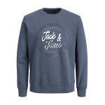 Ανδρική φούτερ JACK & JONES 12211549 Μπλέ Ανοιχτό