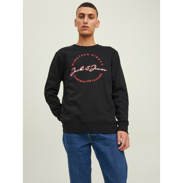 Ανδρική φούτερ JACK & JONES 12211549 Μαύρο - Image 2