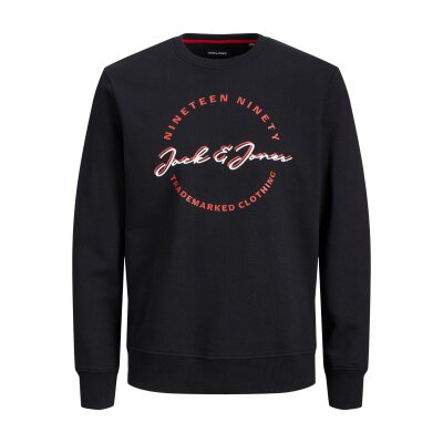 Ανδρική φούτερ JACK & JONES 12211549 Μαύρο