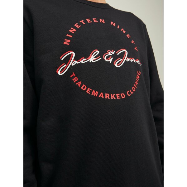 Ανδρική φούτερ JACK & JONES 12211549 Μαύρο - Image 7