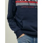 Ανδρική φούτερ Κουκούλα JACK & JONES 12211541 Μπλέ - Image 4