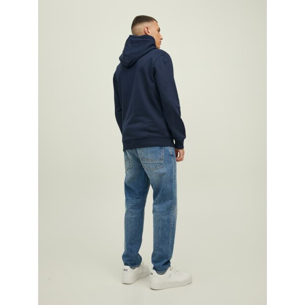 Ανδρική φούτερ Κουκούλα JACK & JONES 12211541 Μπλέ - Image 5