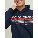 Ανδρική φούτερ Κουκούλα JACK & JONES 12211541 Μπλέ - Image 7