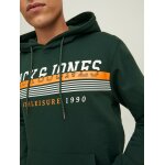 Ανδρική φούτερ Κουκούλα JACK & JONES 12211541 Πράσινο - Image 2