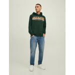 Ανδρική φούτερ Κουκούλα JACK & JONES 12211541 Πράσινο - Image 6