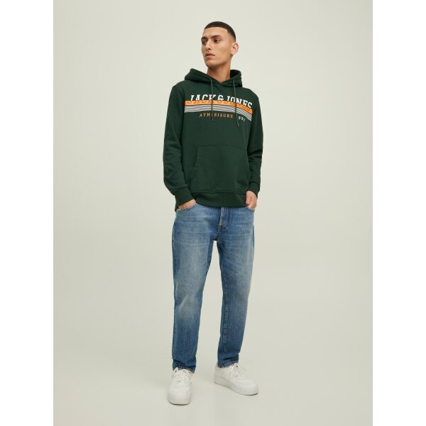 Ανδρική φούτερ Κουκούλα JACK & JONES 12211541 Πράσινο - Image 6