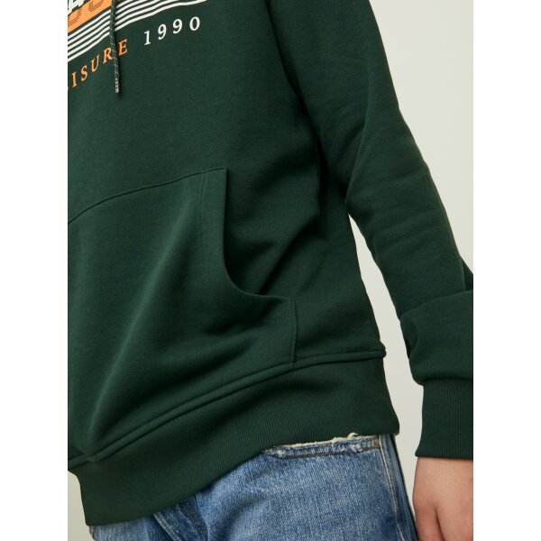 Ανδρική φούτερ Κουκούλα JACK & JONES 12211541 Πράσινο - Image 7