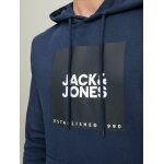 Ανδρική Φούτερ Κουκούλα JACK & JONES 12213245 Μπλέ - Image 6