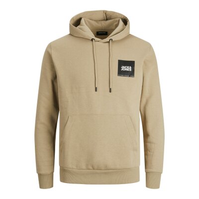 Ανδρική Φούτερ Κουκούλα JACK & JONES 12213245 Μπέζ