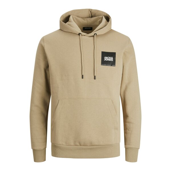 JACK&JONES_AutumnWinter_3959705_12213245 Ανδρική  Φούτερ Κουκούλα  JACK & JONES 12213245 Μπέζ - Image 1