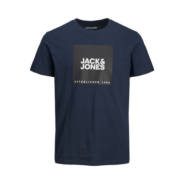 JACK&JONES_AutumnWinter_3959806_12213248 Ανδρική Μπλούζα Κοντομάνικη JACK & JONES 12213248 Μπλέ - Image 1