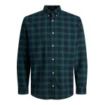 Ανδρικό Πουκάμισο Καρό JACK & JONES 12215489 Μπλέ