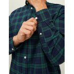 Ανδρικό Πουκάμισο Καρό JACK & JONES 12215489 Μπλέ - Image 5