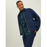 Ανδρικό Πουκάμισο Καρό JACK & JONES 12215489 Μπλέ - Image 7