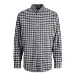 Ανδρικό Πουκάμισο Καρό JACK & JONES 12215489 Λευκό