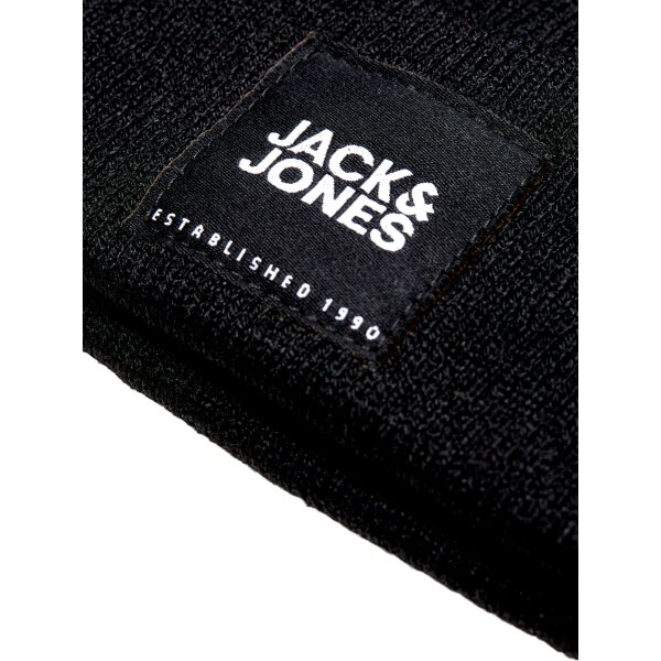 JACK&JONES_AutumnWinter_3970768_12215849 (1) Ανδρικός Σκούφος JACK & JONES 12215849 Μαύρο - Image 2