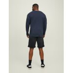 Ανδρική Μπλούζα Μακρυμάνικη JACK & JONES PLUS SIZE 12219008 Μπλέ - Image 2
