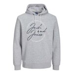 Ανδρική Φούτερ Κουκούλα JACK & JONES 12219670 Γκρί