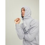 Ανδρική Φούτερ Κουκούλα JACK & JONES 12219670 Γκρί - Image 6