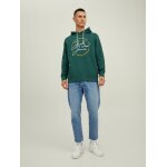 Ανδρική Φούτερ Κουκούλα JACK & JONES 12219670 Πράσινο - Image 2