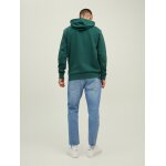 Ανδρική Φούτερ Κουκούλα JACK & JONES 12219670 Πράσινο - Image 5
