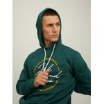 Ανδρική Φούτερ Κουκούλα JACK & JONES 12219670 Πράσινο - Image 7