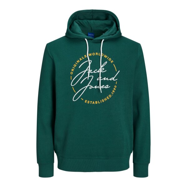 JACK&JONES_AutumnWinter_4026285_12219670 Ανδρική  Φούτερ Κουκούλα  JACK & JONES 12219670 Πράσινο - Image 1