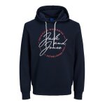 Ανδρική Φούτερ Κουκούλα JACK & JONES 12219670 Μπλέ