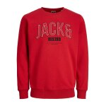 Ανδρική Φούτερ Λαιμόκοψη JACK & JONES 12219828 Κόκκινο