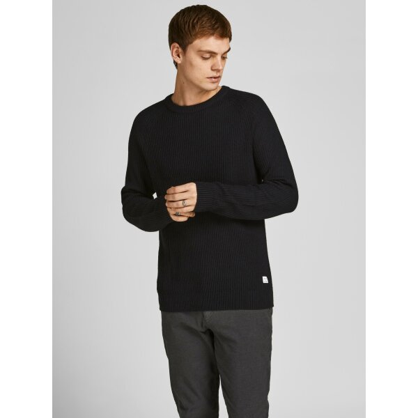 JACK&JONES_AutumnWinter_4037225_12220815 (1) Ανδρικό Πουλόβερ JACK & JONES 12220815 Μαύρο - Image 2