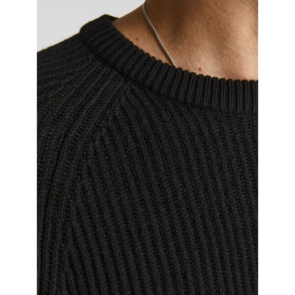 JACK&JONES_AutumnWinter_4037225_12220815 (6) Ανδρικό Πουλόβερ JACK & JONES 12220815 Μαύρο - Image 7