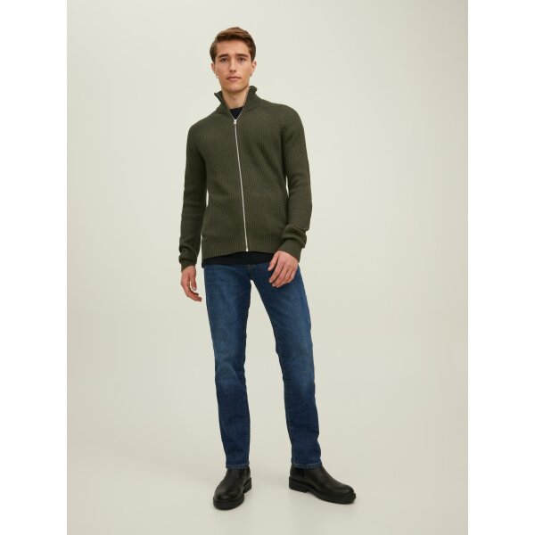 JACK&JONES_AutumnWinter_4037265_12220819 (6) Ανδρική Ζακέτα Πλεκτή JACK & JONES 12220819 Πράσινο - Image 7