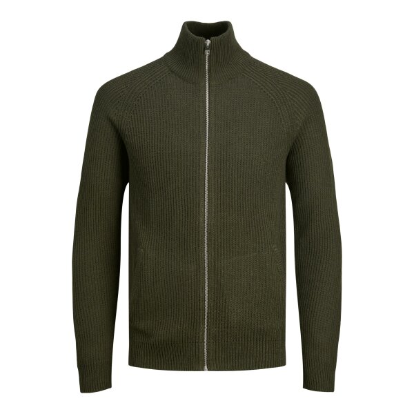 JACK&JONES_AutumnWinter_4037265_12220819 Ανδρική Ζακέτα Πλεκτή JACK & JONES 12220819 Πράσινο - Image 1