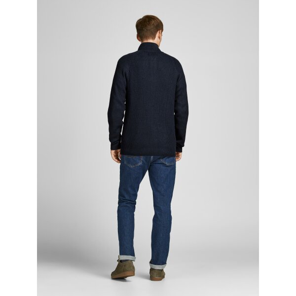 JACK&JONES_AutumnWinter_4037266_12220819 (4) Ανδρική Ζακέτα Πλεκτή JACK & JONES 12220819 Μπλέ - Image 5