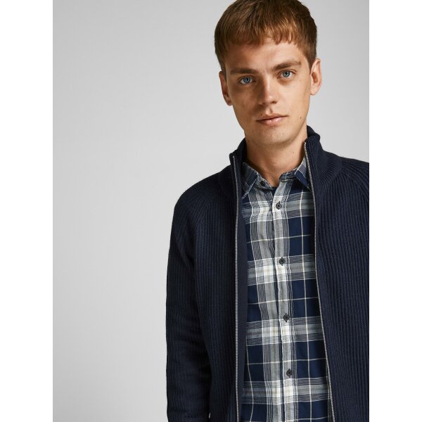 JACK&JONES_AutumnWinter_4037266_12220819 (5) Ανδρική Ζακέτα Πλεκτή JACK & JONES 12220819 Μπλέ - Image 6