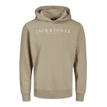Ανδρική Φούτερ Κουκούλα JACK & JONES 12221967 Μπεζ