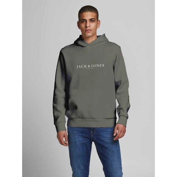 JACK&JONES_AutumnWinter_4051521_12221967 (1) Ανδρική Φούτερ Κουκούλα JACK & JONES 12221967 Χακί - Image 2