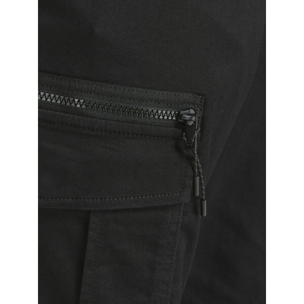 Ανδρικό Παντελόνι CARGO JACK & JONES 12194240 Μαύρο - Image 6