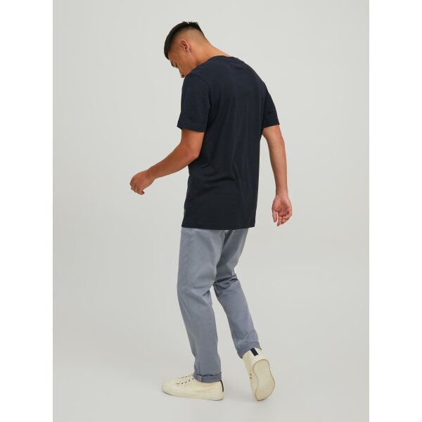 JACK&JONES_NOOS2021_4067590_12184901 (3) Ανδρικό Παντελόνι Βαμβακερό JACK & JONES 12184901 Γκρί - Image 4