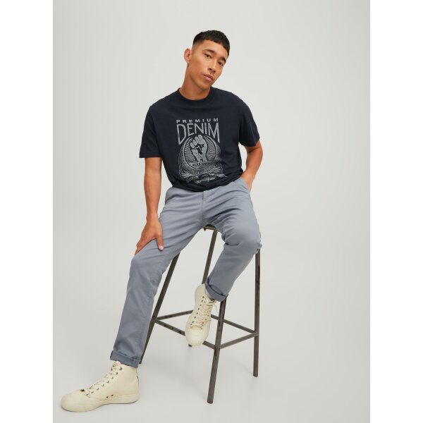 JACK&JONES_NOOS2021_4067590_12184901 (5) Ανδρικό Παντελόνι Βαμβακερό JACK & JONES 12184901 Γκρί - Image 6