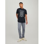 Ανδρικό Παντελόνι Βαμβακερό JACK & JONES 12184901 Γκρί - Image 8