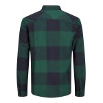 Ανδρικό Πουκάμισο Καρό JACK & JONES 12215467 Πράσινο - Image 4