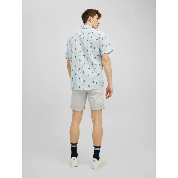 ανδρική Βερμούδα JACK & JONES 12165604 Γκρί - Image 5