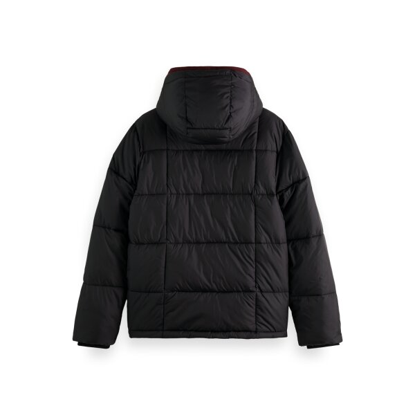 Ανδρικό Μπουφάν PUFFER SCOTCH & SODA 169101 Μαύρο - Image 2