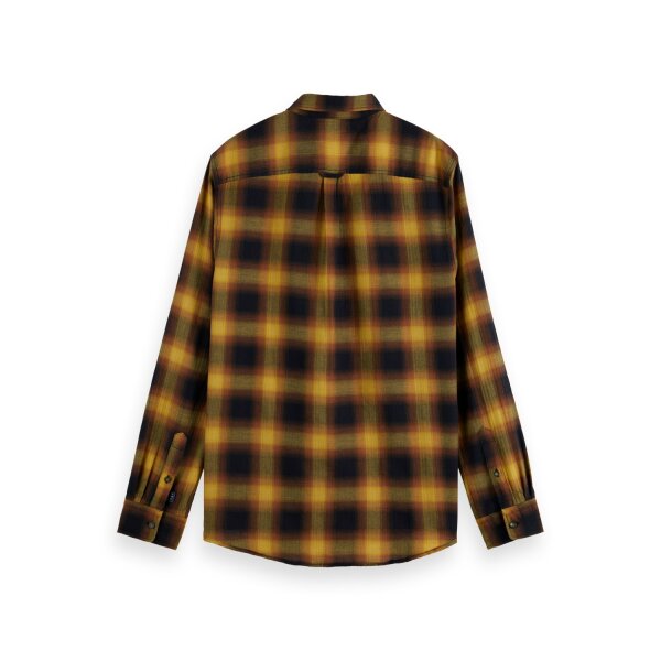 Ανδρικό Πουκάμισο Καρό SCOTCH & SODA 169058 Κίτρινο - Image 1