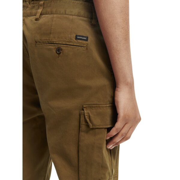 Ανδρικό Παντελόνι CARGO SCOTCH & SODA STUART 168972 λαδί - Image 5