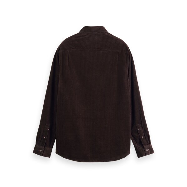 Ανδρικό Πουκάμισο Κοτλέ SCOTCH & SODA 169061 Καφέ - Image 2