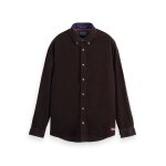 Ανδρικό Πουκάμισο Κοτλέ SCOTCH & SODA 169061 Καφέ